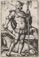 KG 00644
<br/>
Mars (De zeven planeten)
<br/>
<em>Beham, Hans Sebald (1500 - 1550)</em>